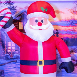 Kerstman opblaasbaar klein Kerstman opblaasbaar klein