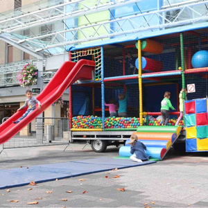 mobiele ballenbak ballenbak op wielen